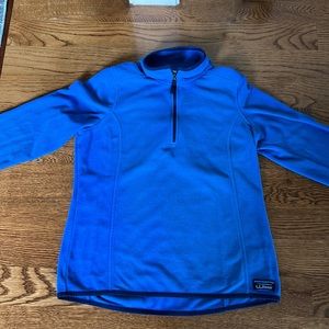 Women's L.L.Bean Sweater Fleece 1/4 Zip Jacket
